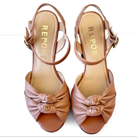 REPORT 70s Style Ray Floral Tapestry Platform Sandals - Picture 10 of 11